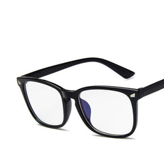 Vintage Anti Blue Light Eyeglasses Frame Women Men Square Spectacles Glasses Computer Gaming Rays Blocing Clear Lens Rivet Sexy