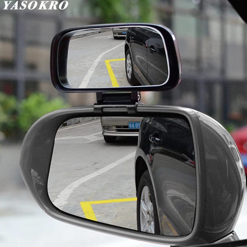 Car Blind Spot Mirror Wide Angle Mirror Adjustable Convex Rearview Mirror for Safety Parking Car Mirror YSR039