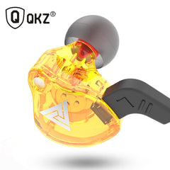 QKZ AK6 ATR HD9 Copper Driver HiFi Sport Headphones In Ear Earphone For Running With Microphone Headset Music Earbuds