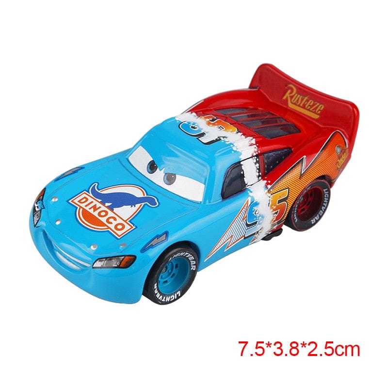 Disney Pixar Cars 2 3 Lightning McQueen Mater Jackson Storm Ramirez 1:55 Diecast Vehicle Metal Alloy Boy Kid Toys Christmas Gift