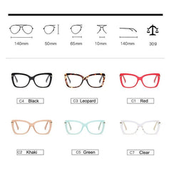 Women Metal Legs Designer Optical Eyeglasses Prescription Rim Spectacles for Women Eyewear Glasses Frame Fashion Styles