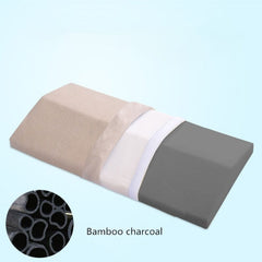 New Pregnant Waist Pillow Bamboo Charcoal Slow Rebound Memory Foam Sleep Back Pillow Cervical Health Pain Release Pillow