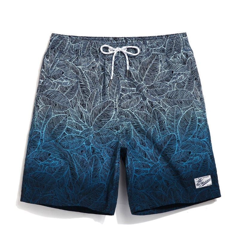 GAILANG Brand Men Beach Shorts Boxer Trunks Boardshorts Men's Swimwear Swimsuits Bermuda Short Bottoms Quick Drying Casual Boxer