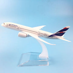 JASON TUTU Original model a380 airbus Boeing 747 airplane model aircraft Diecast Model Metal 1:400 airplane toy Gift collection