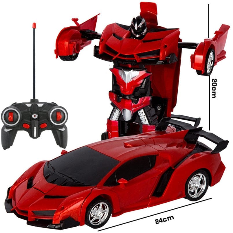 2 in 1 Electric RC Car Transformation Robots Children Boys Toys Outdoor Remote Control Sports Deformation Car Robots Model Toy