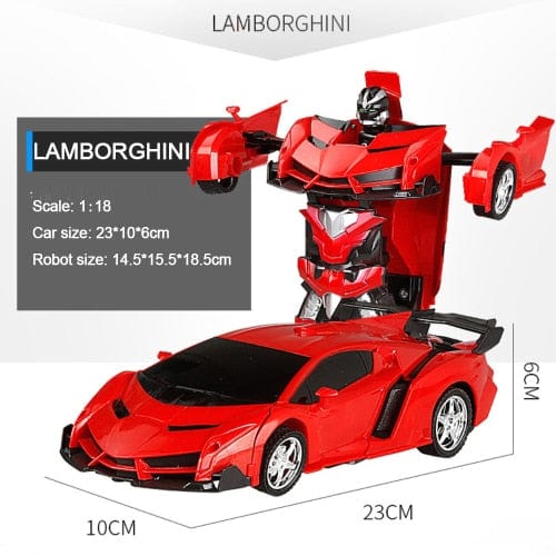 RC Car Transformation Robots Sports Vehicle Model  Drift Car  Toys Cool Deformation Car Kids Toys  Gifts For Boys