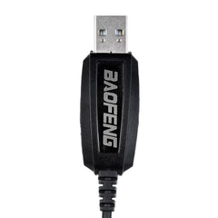 100% Original Baofeng Walkie Talkie 50km USB Programming Cable For 2 Way Radio UV-5R BF-888s UV5R K Port Driver With CD Software