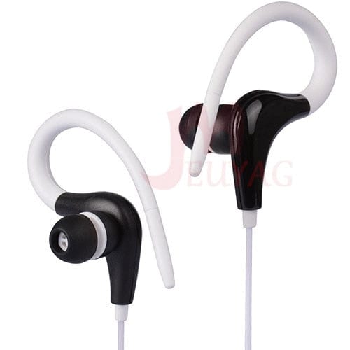 MEUYAG 3.5mm Ear Hook Stereo earphone Sport Running Headset Earbuds Bass Earphones With Mic For iPhone Samsung IOS Android