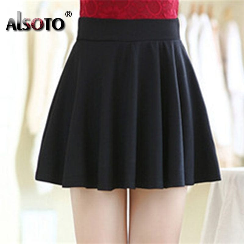 2023 Winter and Summer Style Brand Women Skirt Elastic Faldas Ladies Midi Skirts Sexy Girl Mini Short Skirts Saia Feminina