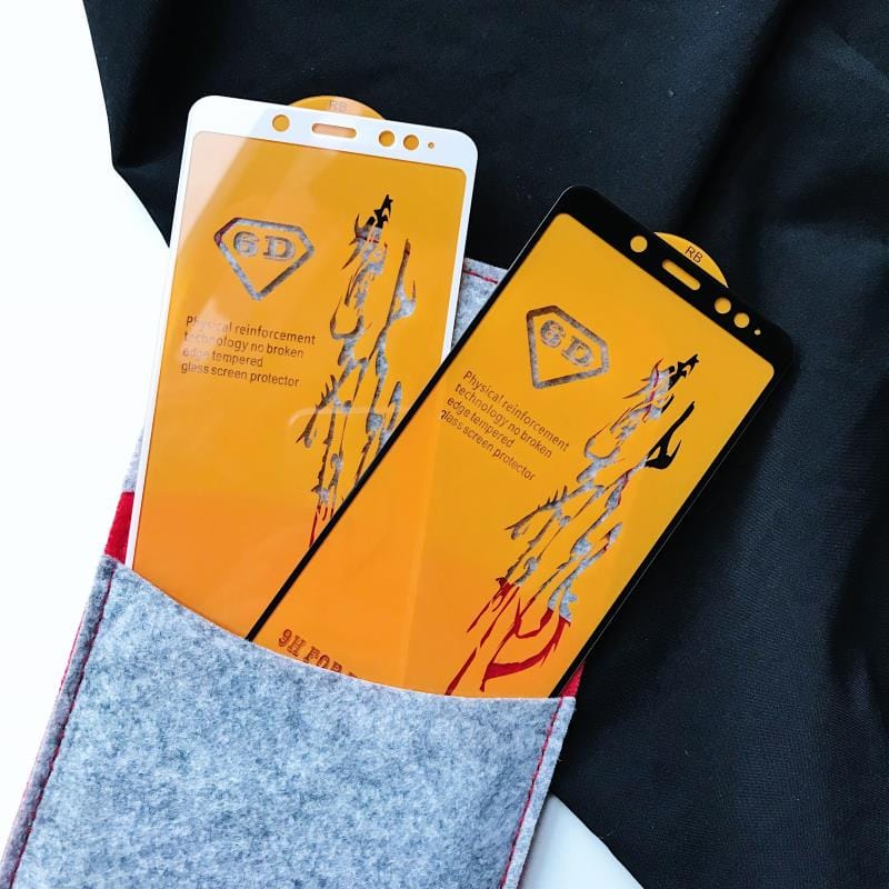 6D Full Cover Tempered Glass For Xiaomi Redmi Note 8 7 10 Pro M3 Screen Protector Film on POCO X5 5G C50 Note 5 Protective Glass