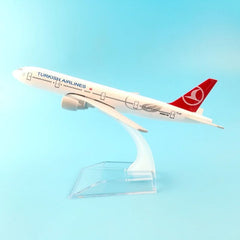 JASON TUTU Original model a380 airbus Boeing 747 airplane model aircraft Diecast Model Metal 1:400 airplane toy Gift collection