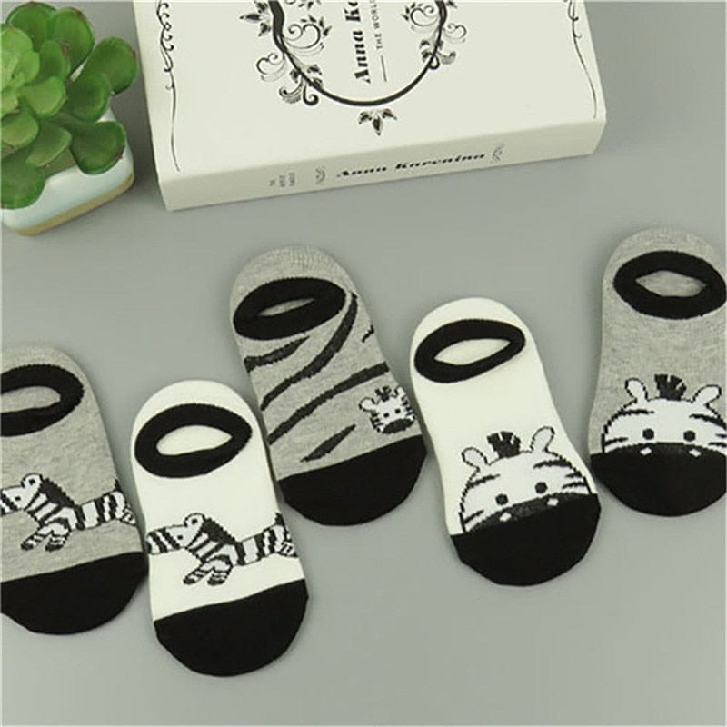 5 Pair/lot Cotton Baby Socks Printing mustache Girls Boys Children Socks Spring Autumn Infant Toddler Kids Socks For 1-3 Year