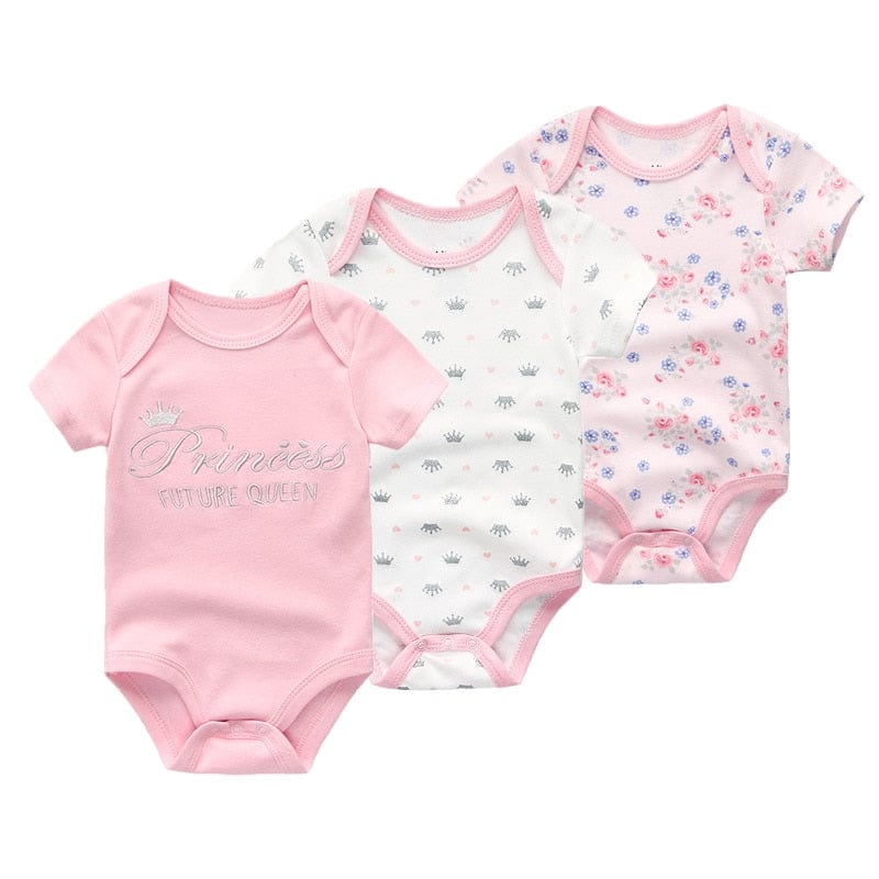 3PCS/Lot Baby Boy Clothes BodysuIts Baby Girl Clothes Unicorn Girls Clothing Unisex 0-12M Baby Bodysuits Roupas de bebe