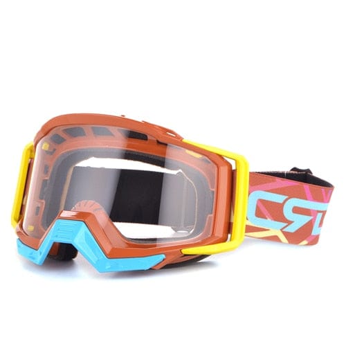 BJMOTO Brand Motocross Goggles Glasses Skiing Sport Eye Ware MX Off Road Helmets Gafas Motorcycle Goggle for ATV DH MTB