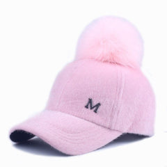 New brand baseball winter cap for women Adjustable Casual Snapback hat cap