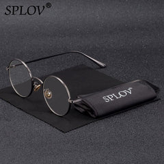 SPLOV Vintage Men Sunglasses Women Retro Punk Style Round Metal Frame Colorful Lens Sun Glasses Fashion Eyewear Gafas sol mujer