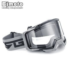 BJMOTO Brand Motocross Goggles Glasses Skiing Sport Eye Ware MX Off Road Helmets Gafas Motorcycle Goggle for ATV DH MTB