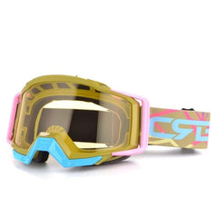 BJMOTO Brand Motocross Goggles Glasses Skiing Sport Eye Ware MX Off Road Helmets Gafas Motorcycle Goggle for ATV DH MTB