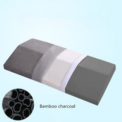 New Pregnant Waist Pillow Bamboo Charcoal Slow Rebound Memory Foam Sleep Back Pillow Cervical Health Pain Release Pillow