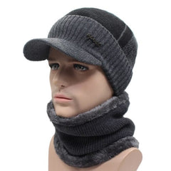 AETRUE Winter Hats Skullies Beanies Hat Winter Beanies For Men Women Wool Necks Caps Balaclava Mask Gorras Bonnet Knitted Hat