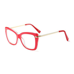 Women Metal Legs Designer Optical Eyeglasses Prescription Rim Spectacles for Women Eyewear Glasses Frame Fashion Styles