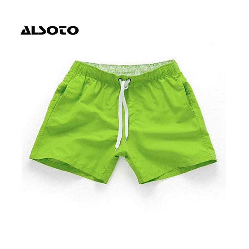 ALSOTO Pocket Quick Dry Swimming Shorts For Men Swimwear Man Swimsuit Swim Trunks Summer Bathing Beach Wear Surf Boxer Briefs