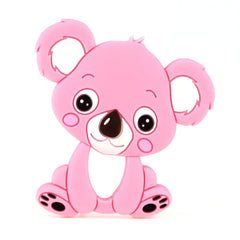 TYRY.HU Silicone Rodent Koala Cartoon Animal BPA Free Rodents Teething Necklace Food Grade Infant Chewable Toys Baby Product