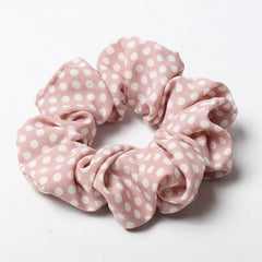 2pcs/lot Stripes And Dots Elastic Scrunchies New Hot Ponytail Holder Hairband Hair Rope Tie Fashion Stipe For Women Girls