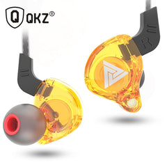 QKZ AK6 ATR HD9 Copper Driver HiFi Sport Headphones In Ear Earphone For Running With Microphone Headset Music Earbuds