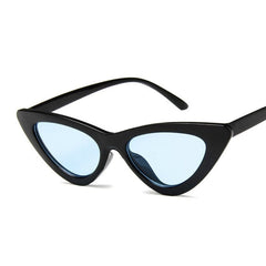 Vintage Cateye Sunglasses Woman Sexy Retro Small Cat Eye Sun Glasses Brand Designer Colorful Eyewear For Female Oculos De Sol