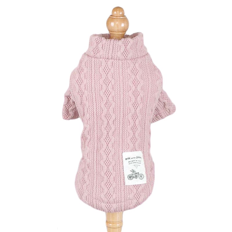 Classic Solid Dachshund Sweater Winter Warm Clothes for Small Dogs Chihuahua Jumper Knitted Crochet Small Dog Jersey Cat Costume