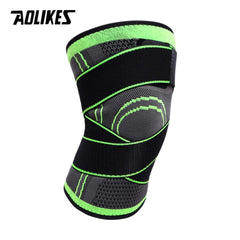 AOLIKES 1PCS Knee Support Professional Protective Sports Knee Pad Breathable Bandage Knee Brace Basketball Tennis Cycling