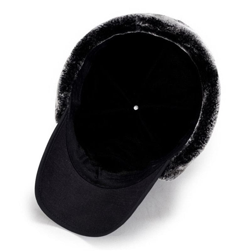 XdanqinX Men's Ear Protection Face Bomber Hats Thicker Plus Velvet Warm Women Winter Hat Resist The Snow Male Bone Cap Ski Hat