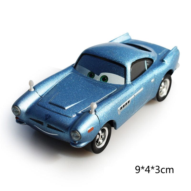 Disney Pixar Cars 2 3 Lightning McQueen Jackson Storm Doc Hudson Mater 1:55 Diecast Metal Alloy Model Car Birthday Gift Boy Toys