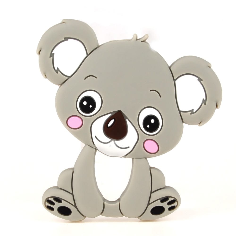 TYRY.HU Silicone Rodent Koala Cartoon Animal BPA Free Rodents Teething Necklace Food Grade Infant Chewable Toys Baby Product