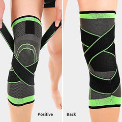 Men Women Knee Support Compression Sleeves Joint Pain Arthritis Relief Running Fitness Elastic Wrap Brace Knee Pads With