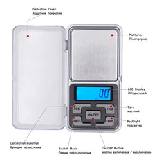 Pocket Balance Weight Digital Scale 0.01g x 200g  With Retail box Jewellery or Kitchen