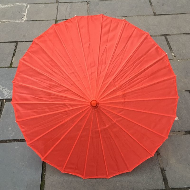 Silk Cloth Women Umbrella Japanese Cherry Blossoms Ancient Dance Umbrella Decorative Umbrella Chinese Style Oil Paper Umbrella