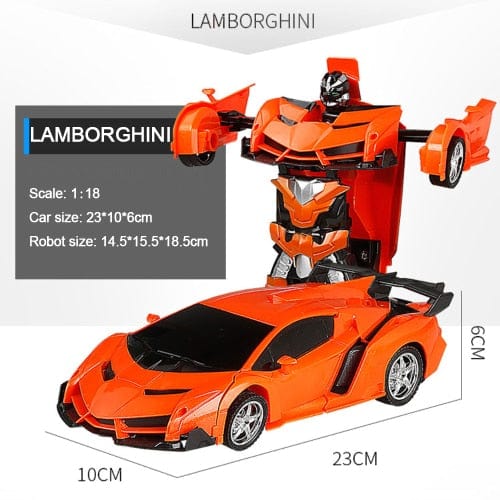 RC Car Transformation Robots Sports Vehicle Model  Drift Car  Toys Cool Deformation Car Kids Toys  Gifts For Boys