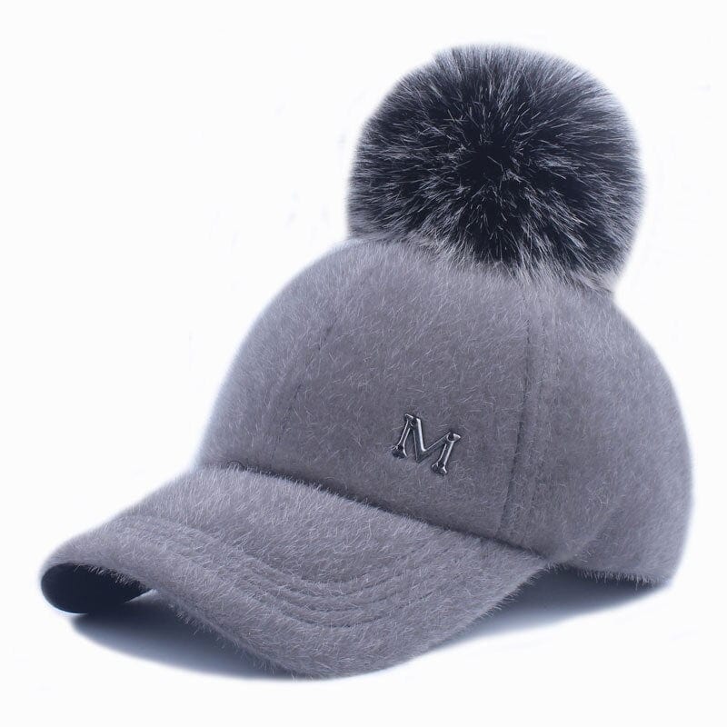 New brand baseball winter cap for women Adjustable Casual Snapback hat cap