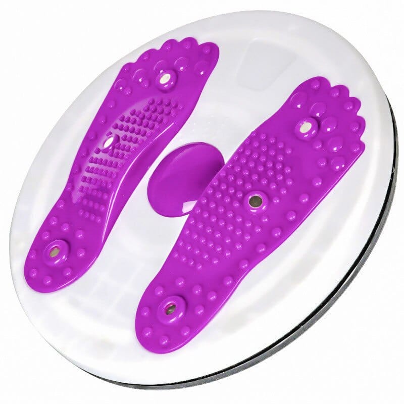 Waist Twisting Disc Waist Trainer Abdominal Exercise Foot Massage Plate Body Building Fitness Equipment
