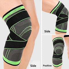 Men Women Knee Support Compression Sleeves Joint Pain Arthritis Relief Running Fitness Elastic Wrap Brace Knee Pads With