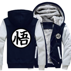 Autumn Winter Jackets Anime Sweatshirt Men Fashion Streetwear Fleece Hoody Men's Sportswear  Jacket