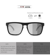 Polarised Sunglasses Night Sight/Photochromic Driving Glasses UV400 New Colours of KD156 CE