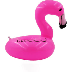 Mini Water Coasters Floating inflatable cup holder Swimming pool drink float toy inflatable circle Pool Coasters Swan Flamingo