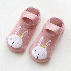 Newborn Baby Boy Girl Socks Cartoon Spring Autumn Anti Slip Socks for Girls Casual Cotton Floor Kids Clothes