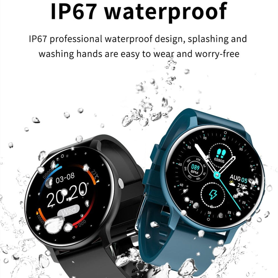 Smartwatch Bluetooth Waterproof Heart Rate Fitness Tracker Smart Watch for iPhone And Android