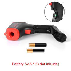 Digital LCD Industrial Electronic Thermometer NonContact Infrared Thermometer Laser Temperature Meter Gun Laser Point