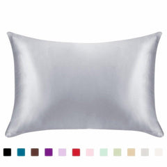 Pillowcase Silk Pillow Cover Silky Satin Hair Beauty Pillow case Comfortable Pillow Case Home Decor wholeStandard/Queen 1PC