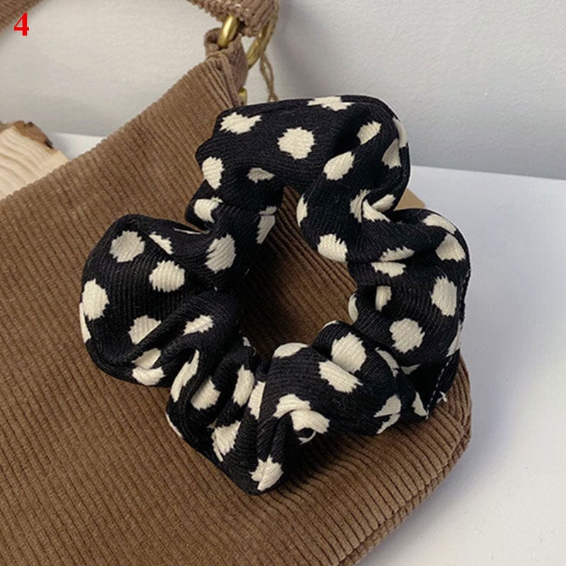 Korean Women Scrunchie Hearwear Girls Hair Tie Lady Scrunchies Ponytail Hair Female Holder Rope Pineapple Print Hair Accessories